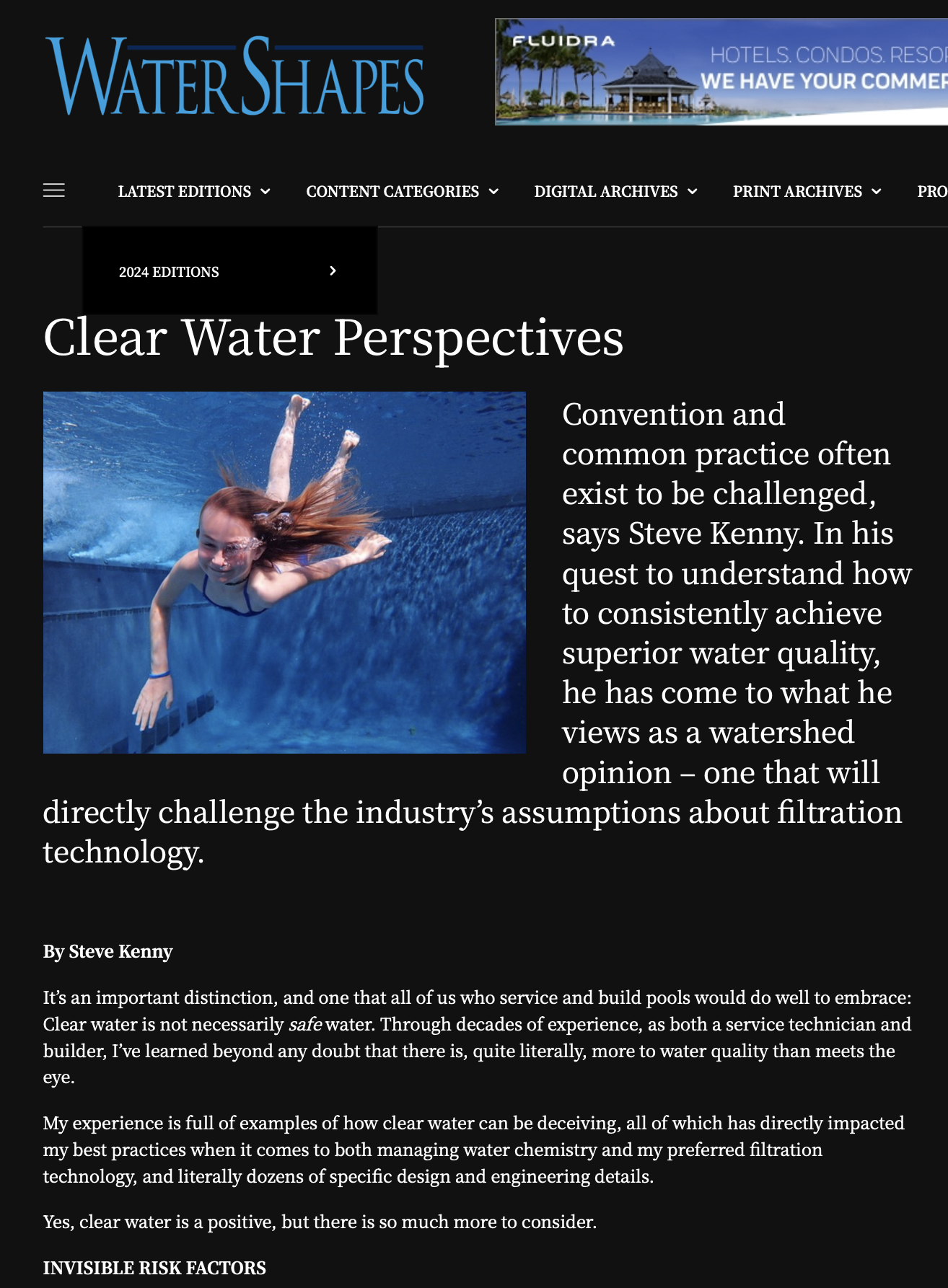 Clean Water Prospectives 